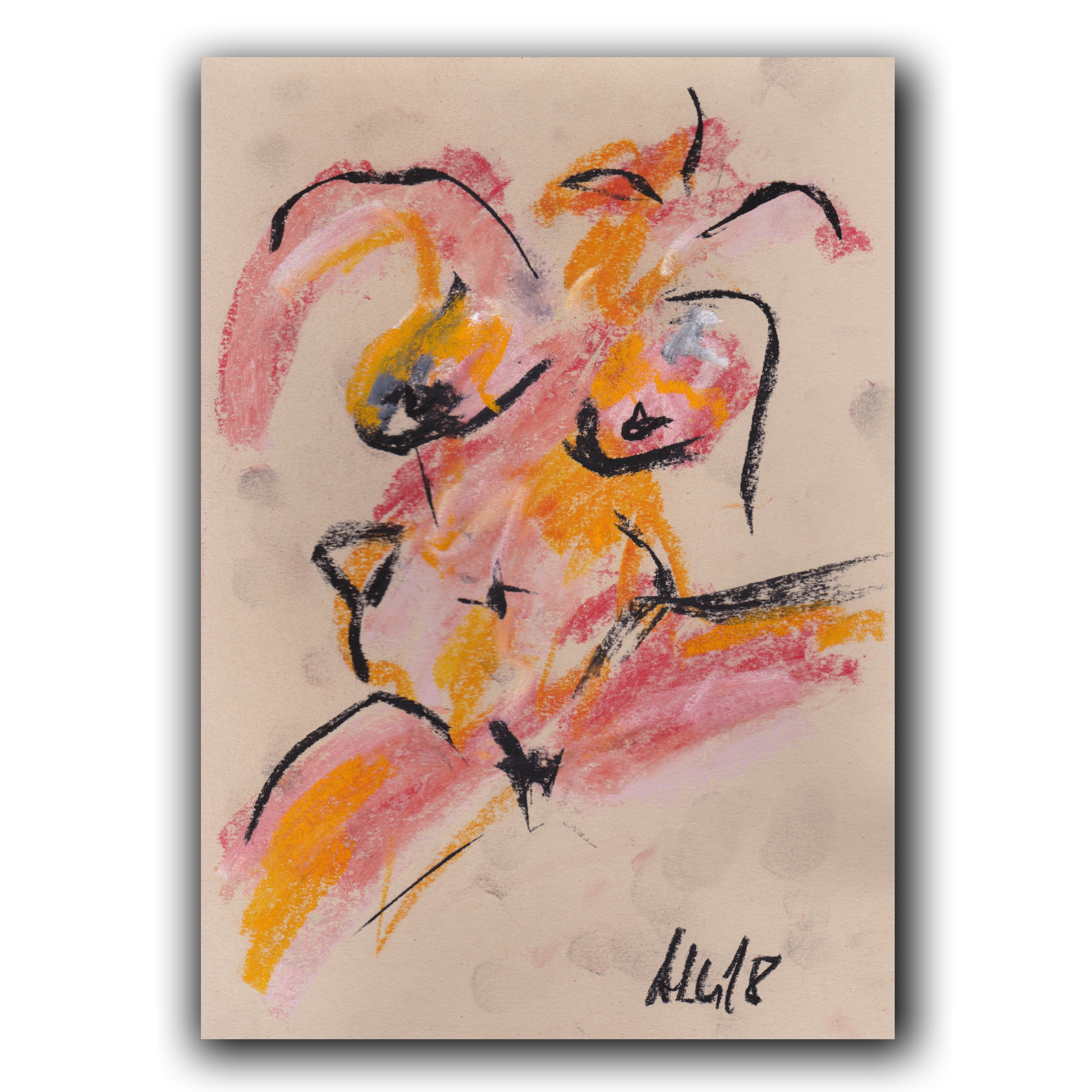 Drawing \ Charcoal chalk pastel